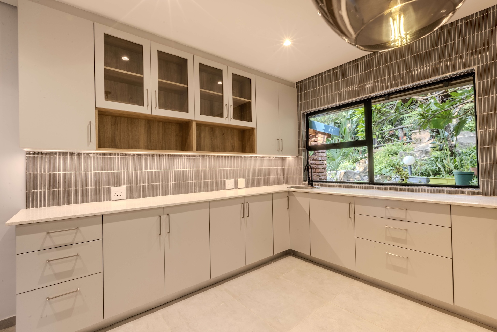 Kitchen renovations Kitchen renovation with stone countertops in Gauteng