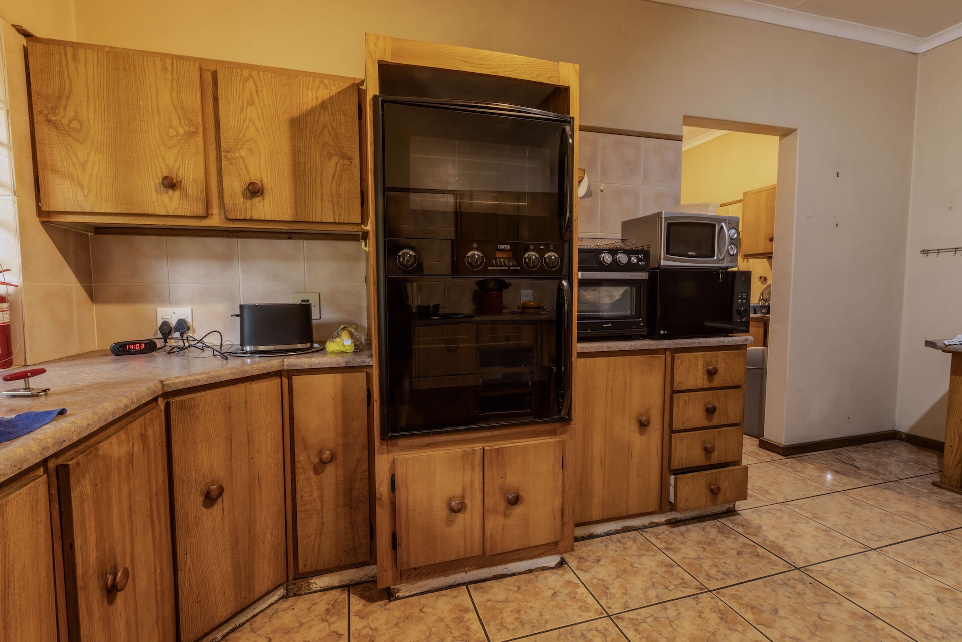 Before Dated kitchen before renovation in Gauteng